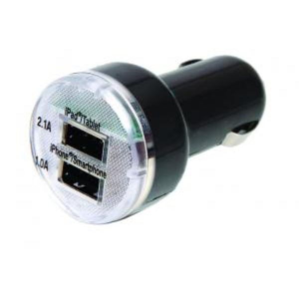 SWUSB8 - 12V In Car Charger For Tablet/Smartphone