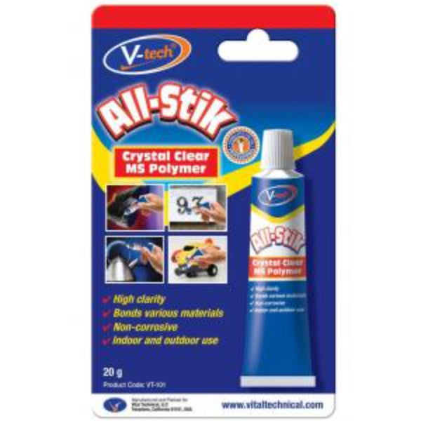 VT101 - All Stix Crystal Clear MS Polymer