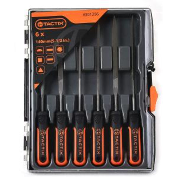 301256 - 6pc Mini File Set 3X140mm
