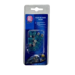 AR26234 - All Ride Car Fuse Set 'Plug-In' 6pc 15 Amp