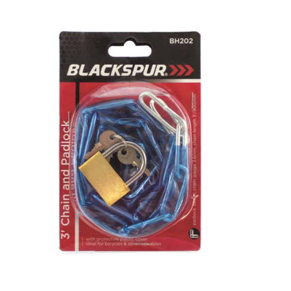 BH202 - Chain & Padlock 3 x 3.6mm