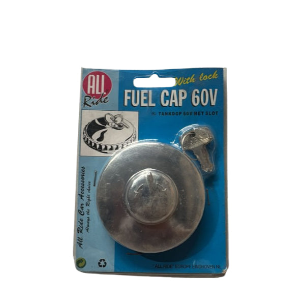 AR00015 - All Ride Fuel Cap 60v With Lock 2 Keys Hgv Nos