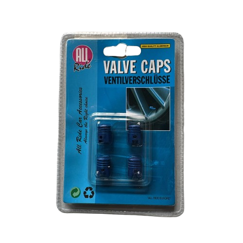 AR00969 - Valve Cap Set 4pc Blue