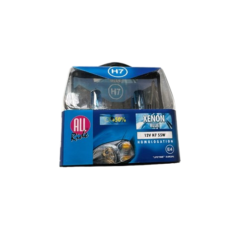 AR01237 - All Ride Headlamp Bulb Set 2pc Xenon (Laser Blue) H7 12v 55w