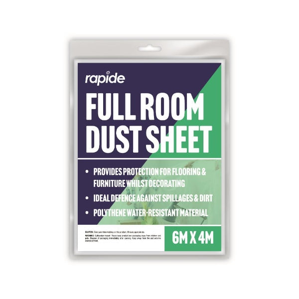 7747 - Full Room Dust Sheet 6m X 4m
