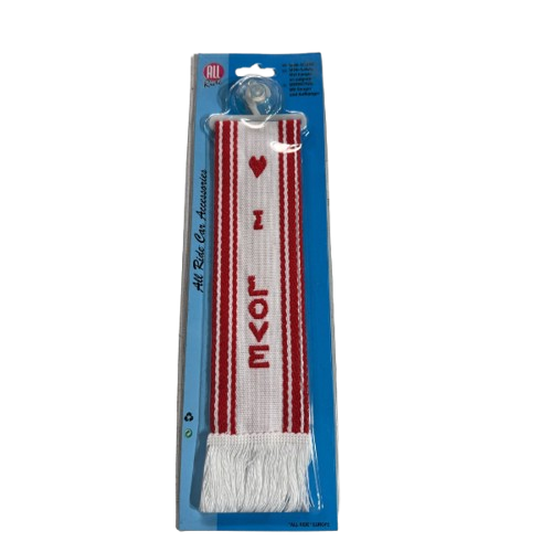 AR13279 - Mini Scarf Decoration 'I Love You'