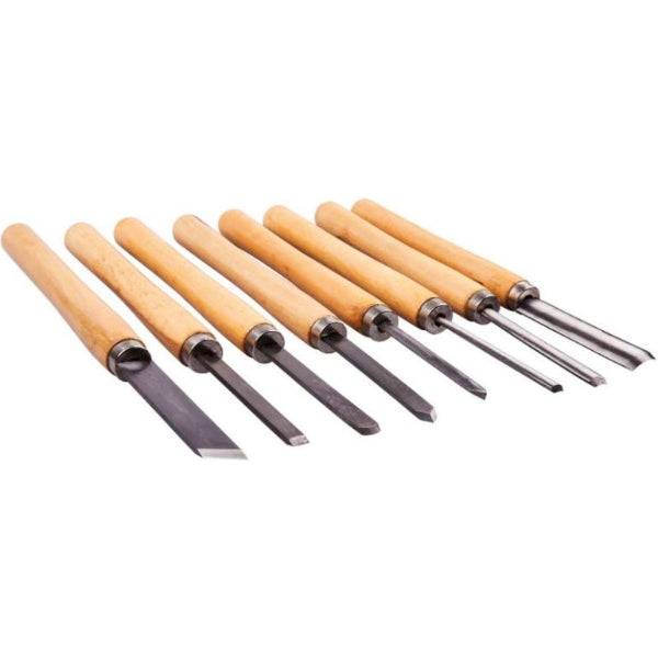 E1050 - Wood Lathe Chisel Set 8pc