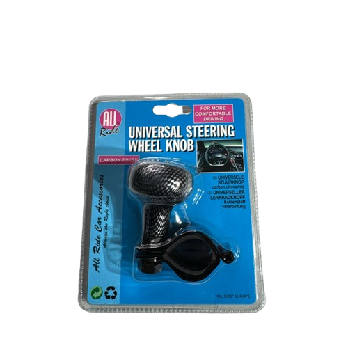 AR03156 - All Ride Steering Wheel Knob 'carbon Fibre Effect'