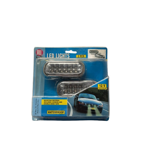 AR28891 - All Ride Day Lamp Set 12v 2pc 12 Led Green