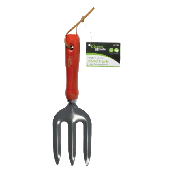 GF109 - Heavy Duty Hand Fork With Wooden Handle