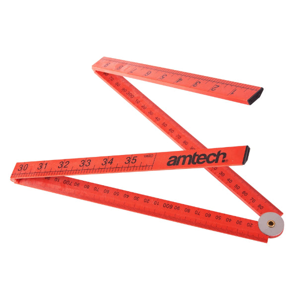 P5185 - 1 Metre Folding Plastic Ruler