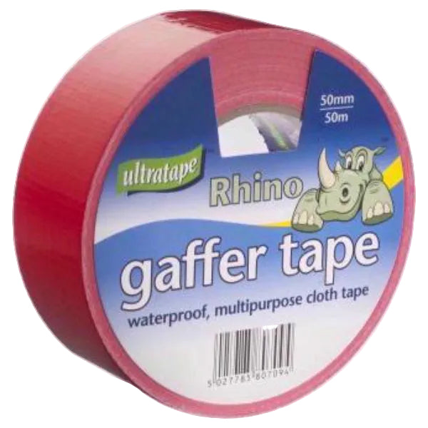 RGTR - Gaffer Tape Red 50m x 50mm