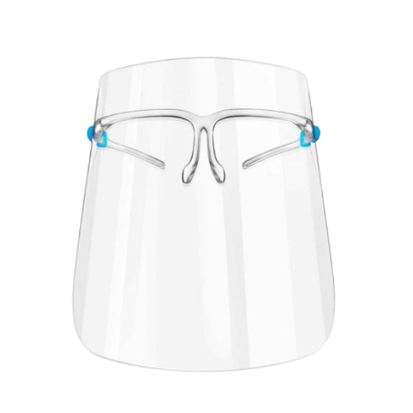 S52989 - 20pc Spec Visor Face Shield With Glasses