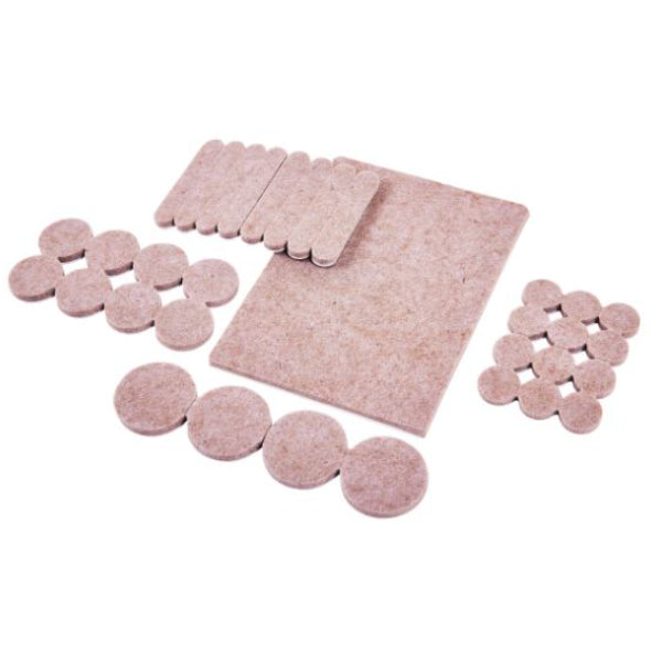 S5335 - 33pc Self Adhesive Felt Floor Protector Pads