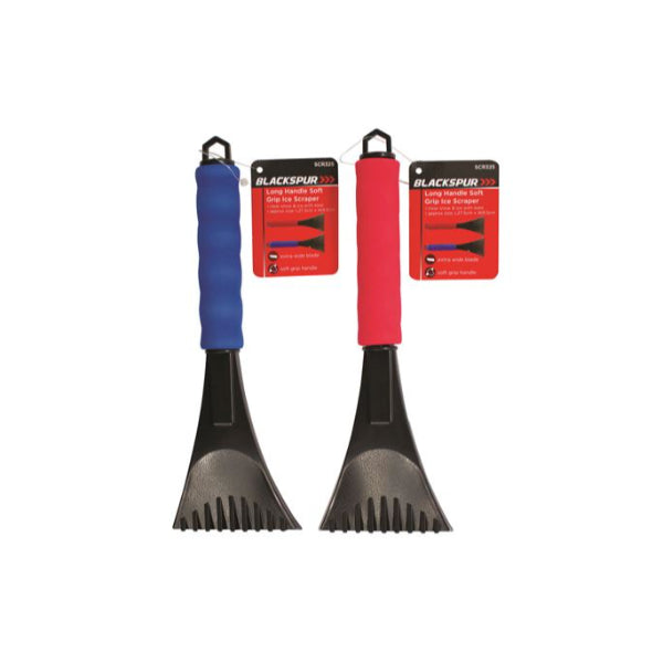 SCR325 - Long Handle Soft Grip Ice Scraper