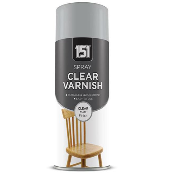TAR037 - Clear Matt Varnish Spray Paint 250ml