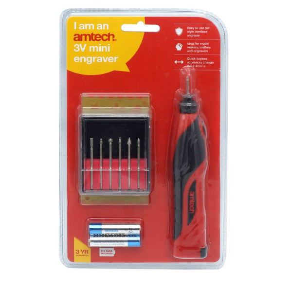 V2548 - Mini Engraver 3V Pen Style Cordless - Clearance Due to New Model