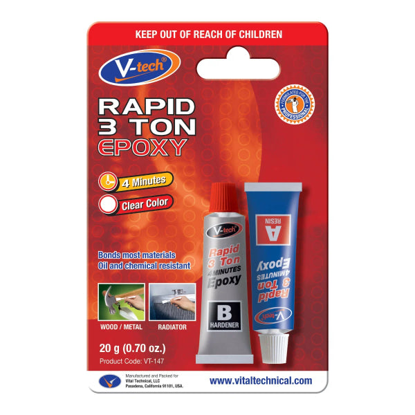VT147 - Vital Rapid 3 Ton Epoxy 20g