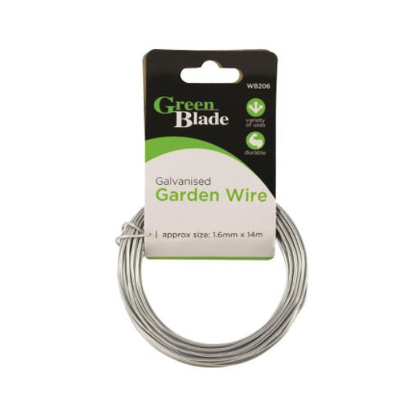 WB206 - Galvanised Garden Wire 1.6mm x 1.4m