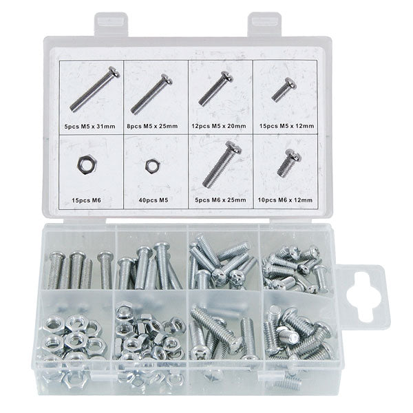 CT0454 - 110pc Nut and Bolt Set - Assorted