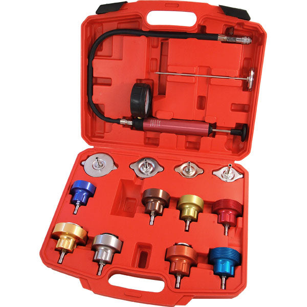 CT1585 14pc Radiator Pressure Test Kit — Neilsen Tools