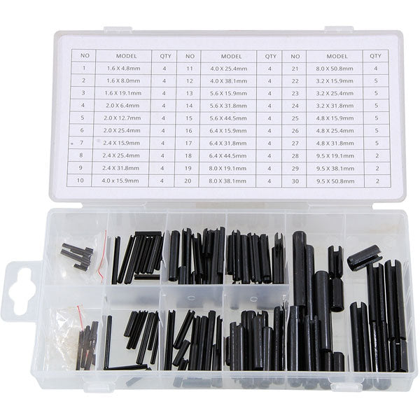CT1626 - 120pc Roll Pin Set - Assorted