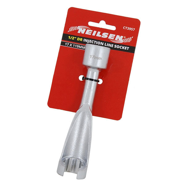 CT3957 - 1/2in Dr Fuel Injector Line Socket - 17mm