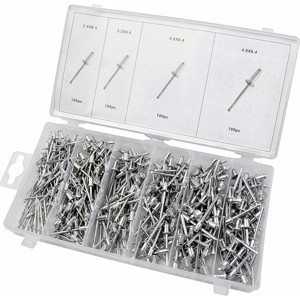 CT4099 - 400pc Rivet Set - Assorted — Neilsen Tools