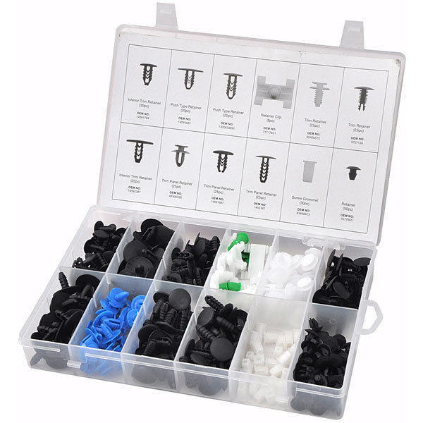 CT4118 - 308pc Fiat Body Trim Clip Set - Assorted