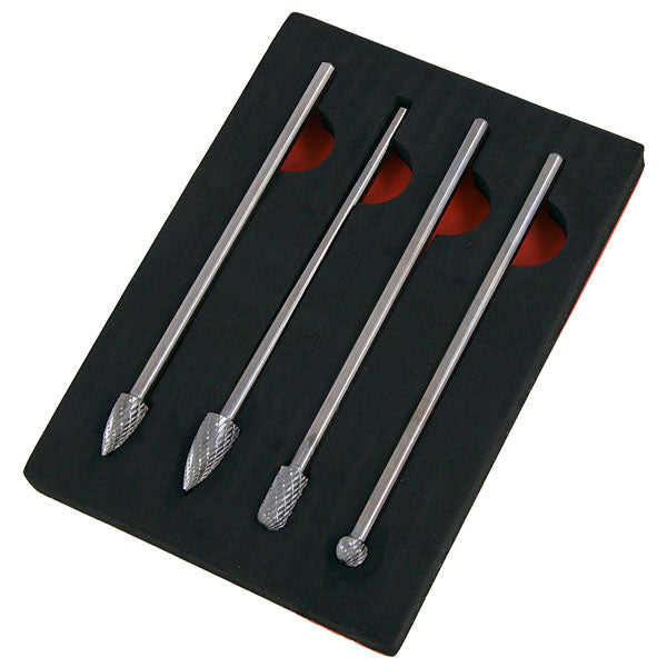 CT4215 - 4pc HSS Rotary Burr Set