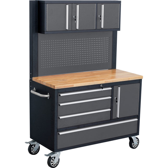 CT4451 - Mobile Workbench with Upper Cupboards 48in