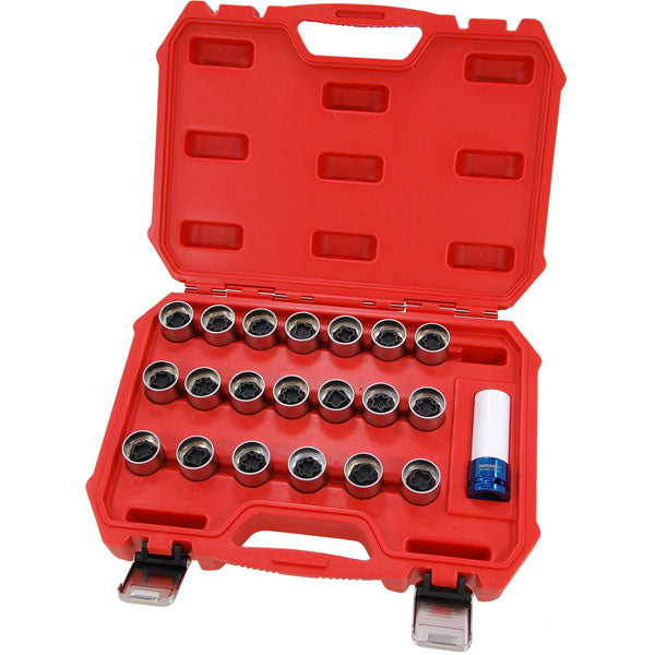 CT4767 - 21pc Locking Wheel Nut Key Set - Vauxhall / Opel - C