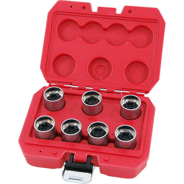 CT5229 - 7pc Locking Wheel Nut Key Set - Vauxhall / Opel