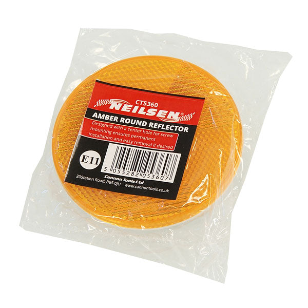 CT5360 - Amber Round Reflector