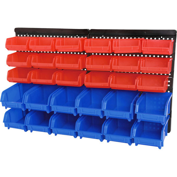 CT5439 - 30pc Storage Rack with Plastic Bins