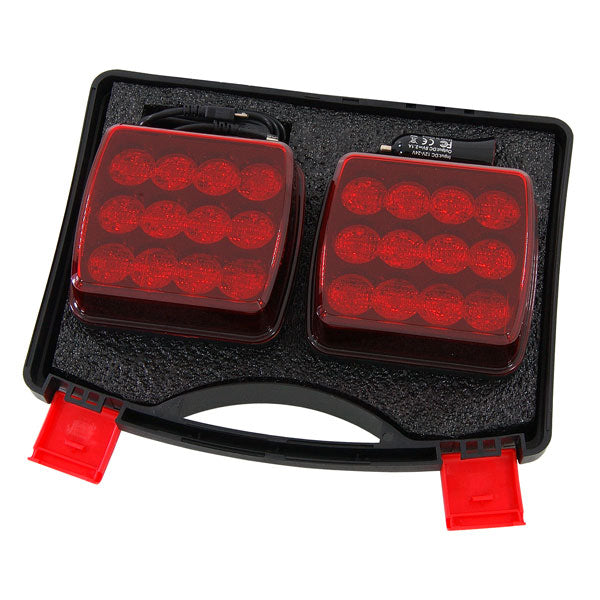 CT5449 - Magnetic Red Rechargeable Warning Lights