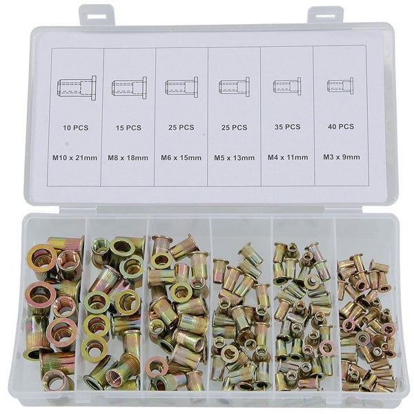 CT5693 - 150pc Nut Rivet - Assorted — Neilsen Tools